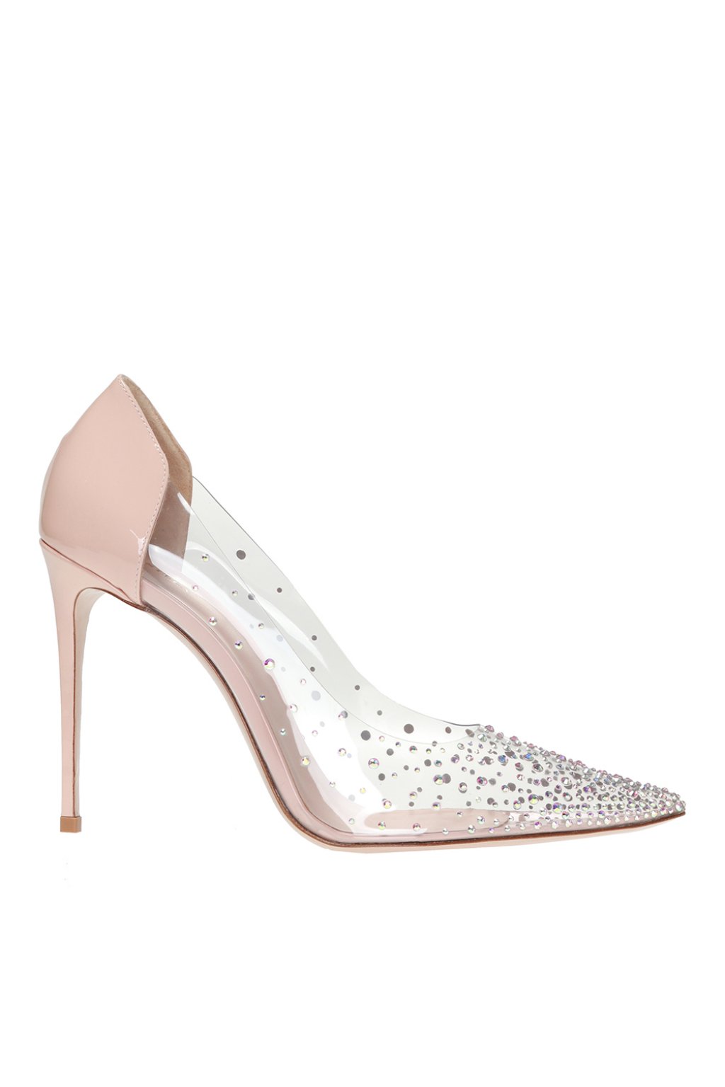 Le Silla ‘Nicole’ transparent stiletto pumps